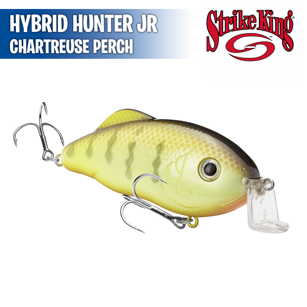 Strike King Hybrid Hunter Crankbait - Chartreuse Perch
