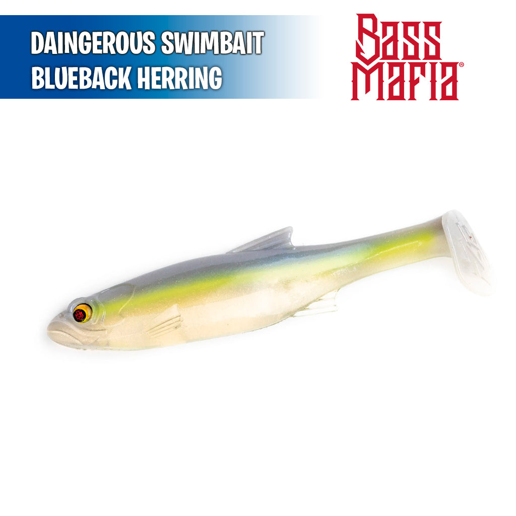 Bass Mafia Dangerous Swimbait 6 Pollici - Esca In Plastica Negativa Per Pesce - Scegli Il Colore - Foto 6