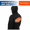 YakAttack Topo Logo UPF 50+ Hoodie - Black - YakAttack