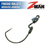 Finesse BulletZ Weedless Jigheads - Zman