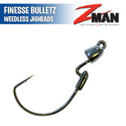 Finesse BulletZ Weedless Jigheads - Zman