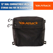 13" Dual Compartment Mesh Storage Bag for the BlackPak Pro - YakAttack