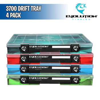 3700 Drift Tray 4pk - Evolution Fishing