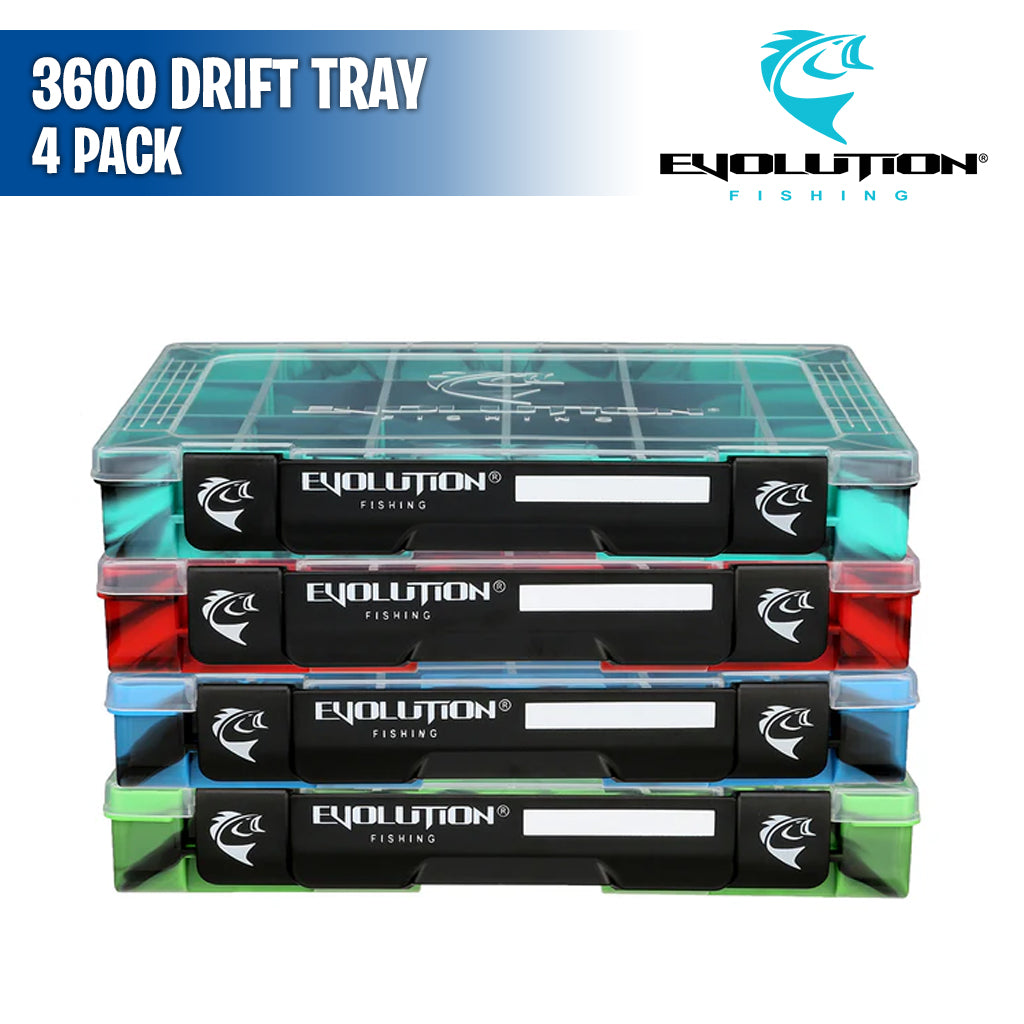 3600 Drift Tray 4pk - Evolution Fishing