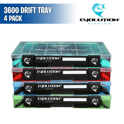 3600 Drift Tray 4pk - Evolution Fishing