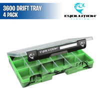 3600 Drift Tray 4pk - Evolution Fishing
