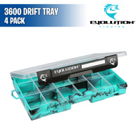 3600 Drift Tray 4pk - Evolution Fishing