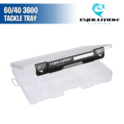 QuikLatch 60/40 3600 Tackle Tray - Evolution Fishing