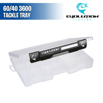 QuikLatch 60/40 3600 Tackle Tray - Evolution Fishing
