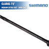 Clarus - Medium Extra Fast - 7'0'' - Drop Shot - Combo Spinning - Shimano