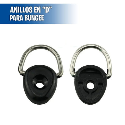Anillos en “D” para Bungee
