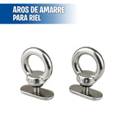 Aros de amarre para Riel
