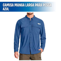 Camisa manga larga para pesca