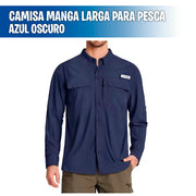 Camisa manga larga para pesca