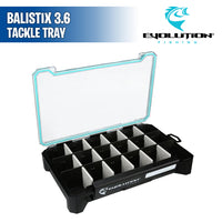 BallistiX 3.6 Tackle Tray - Evolution Fishing