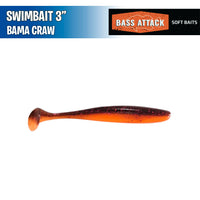 Swimbait 3" - Bass Attack
