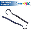 Curly Worm 7" - Color Baits