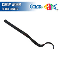 Curly Worm 7" - Color Baits