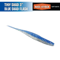 Tiny Shad 3" - Bass Attack