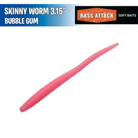 Skinny Worm 3.15" - Bass Attack