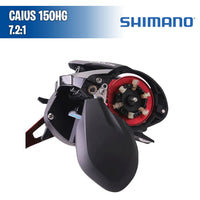 Carrete Caius 150HG Baitcasting Reel - 7.2:1 - Shimano