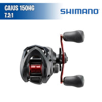 Carrete Caius 150HG Baitcasting Reel - 7.2:1 - Shimano