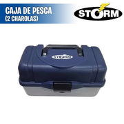 Caja de Pesca(2 Charolas)  - Storm