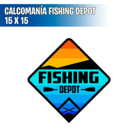 Calcomanías Fishing Depot