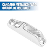 Candado metalico para cuerda de uso rudo (6mm en adelante)