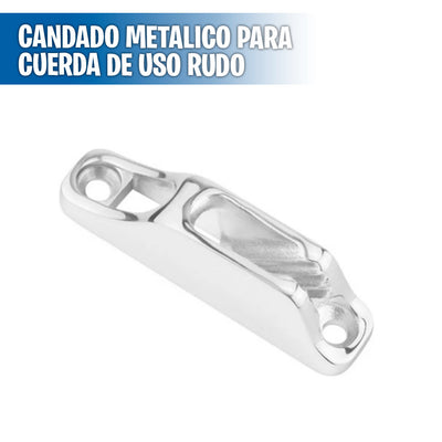 Candado metalico para cuerda de uso rudo (6mm en adelante)
