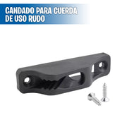 Candado para cuerda de uso rudo (6mm en adelante)