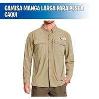 Camisa manga larga para pesca