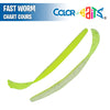 Fast Worm 6.5" - Color Baits