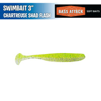 Swimbait 3" - Bass Attack
