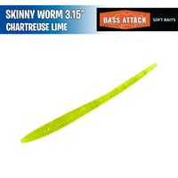 Skinny Worm 3.15" - Bass Attack