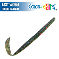 Fast Worm 6.5" - Color Baits