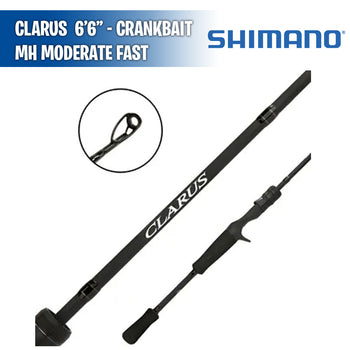 Clarus - Medium Heavy Moderate Fast - 6'6"- Crankbait - Caña Casting - Shimano