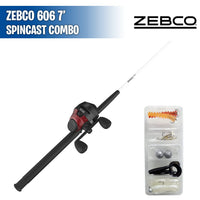 606 - Medium-Heavy - 7' - Dos piezas - Spincast Combo