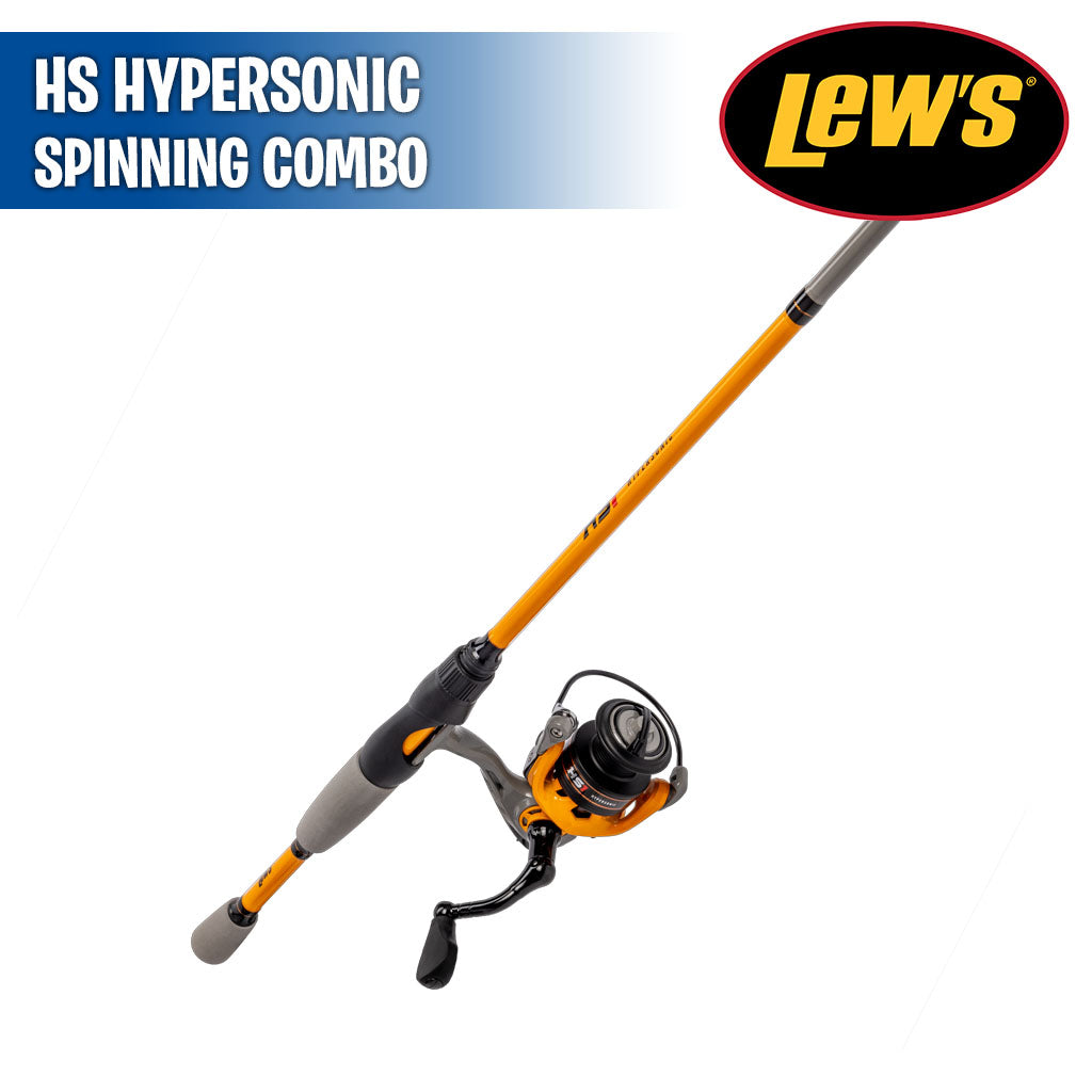 HS 1 Hypersonic - M Fast Taper - 5.1:1 - 6'6" - Combo Spinning - Lews