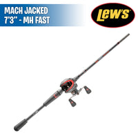 Mach Jacked - MH Fast - 7.5:1 - 7'3" - Combo Casting - Lews