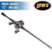 Mach Jacked - MH Fast - 7.5:1 - 7'3" - Combo Casting - Lews