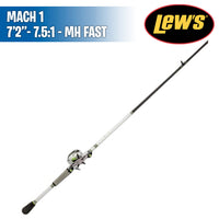 Mach 1 - MH Fast - 7.5:1 - 7'2" - Combo Casting - Lews