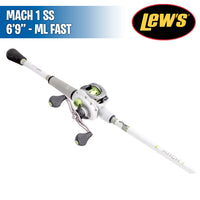 Mach 1 SS - M Light - 7.5:1 - 6'9" - Combo Casting - Lews
