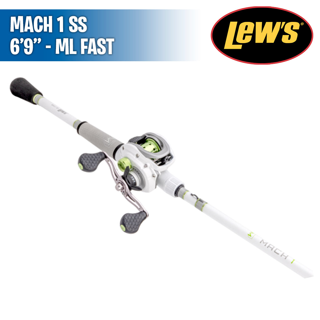 Mach 1 SS - M Light - 7.5:1 - 6'9" - Combo Casting - Lews