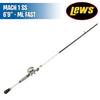 Mach 1 SS - M Light - 7.5:1 - 6'9" - Combo Casting - Lews