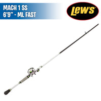 Mach 1 SS - M Light - 7.5:1 - 6'9" - Combo Casting - Lews