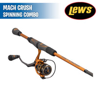 Mach Crush - ML - 6.2:1 - 6’9 - Combo Spinning - Lew's