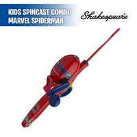 Marvel Spiderman Kit 2'6"  - Kids Fishing Combo Spincast - Shakespeare
