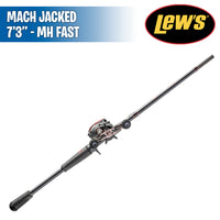 Mach Jacked - MH Fast - 7.5:1 - 7'3" - Combo Casting - Lews