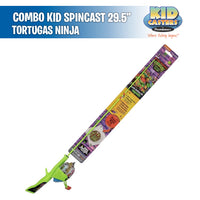 Tortugas Ninja 29.5"  - Kids Fishing Combo Spincast - Kid Casters